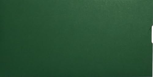 Netuno 500 Stück Tickethüllen Schuber Dunkelgrün DL 11,5 x 22,5 cm 170g Sirio Color Foglia elegante Geschenkverpackung für Tickets Eintrittskarten Gutscheine Events Einladungen Hochzeiten von Netuno