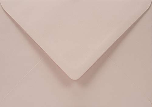 Netuno 500 Umschläge Blass-Rosa DIN B6 125 x 175 mm 115g Sirio Color Nude Briefumschläge schön Briefhüllen Einladungsumschläge für Geburtstag Hochzeit Taufe Papierbriefumschläge B6 hochwertig von Netuno