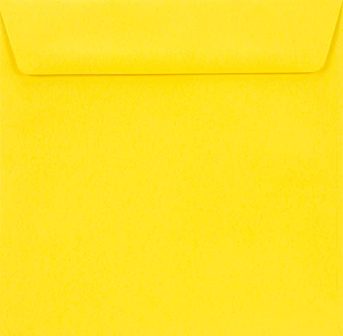 Netuno 500 quadratische Umschläge Gelb 155x 155 mm 90g Burano Giallo Zolfo bunte Briefumschläge quadratisch für Einladungen Karten Einladungs-Umschläge Gelb hochwertig Netuno 500 quadratische Umschläge Gelb 155x 155 mm 90g Burano Giallo Zolfo bunte Briefumschläge quadratisch für Einladungen Karten Einladungs-Umschläge Gelb hochwertig von Netuno