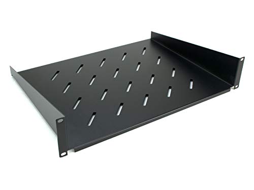 Networx Kabel Management Klammern/Einlegeböden 2U Single Sided Shelf - 14" Deep von Networx®