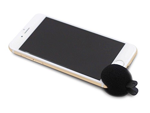 Networx Noise Blocker, Windschutz für Smartphone-Mikrofon, schwarz von Networx