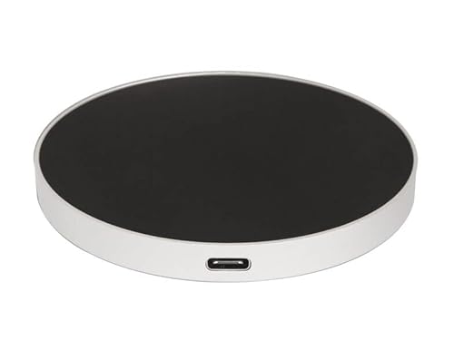 Networx Wireless Charger 3.0, Qi-Ladepad, Gummiüberzug, schwarz von Networx