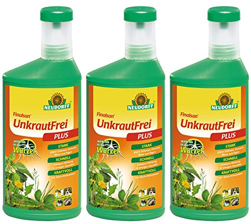 3 x 1 Liter Neudorff Finalsan Konzentrat UnkrautFrei Plus, Unkrautvernichter 3 x 1 Liter Neudorff Finalsan Konzentrat UnkrautFrei Plus, Unkrautvernichter von Neudorff