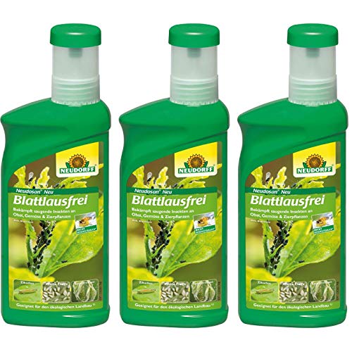 3 x Neudorff Neudosan Neu Blattlausfrei 500 ml sicher bekämpft werden Blattläuse, Blattsauer, Weiße Fliege, Rote Spinne 3 x Neudorff Neudosan Neu Blattlausfrei 500 ml sicher bekämpft werden Blattläuse, Blattsauer, Weiße Fliege, Rote Spinne von Neudorff