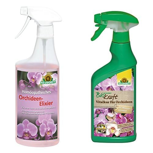 Neudorff Homöopathisches Orchideen-Elixier plus Neudorff BioKraft Vitalkur für Orchideen AF von Neudorff