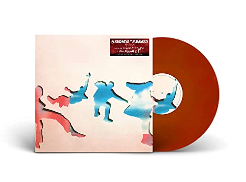 5 Seconds Of Summer 5sos5 Neues Album 2022 Exklusiv Vinyl LP Brick Red/Rusty Red Opaque Vinyl im Gatefold Sleeve von Neues Album