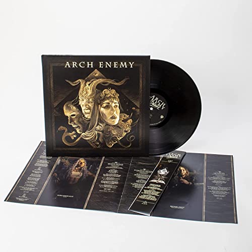 Arch Enemy Deceivers Neues Album 2022 Ltd. black LP & LP-Booklet von Neues Album