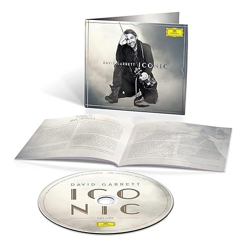 David Garrett, Neues Album 2022, Iconic, Fan-Set CD Deluxe Edition Incl. 3 Bonus Tracks + Autobiografie und der Spiegel-Bestseller des Star-Geigers von Neues Album