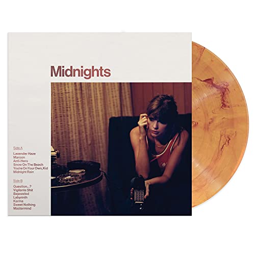 Taylor Swift Midnights Blood Moon Neues Album 2022 Farbiges Vinyl von Neues Album