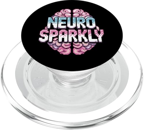 8-Bit-Gaming Neurosparkly Neuro Sparkly PopSockets PopGrip für MagSafe 8-Bit-Gaming Neurosparkly Neuro Sparkly PopSockets PopGrip für MagSafe von Neurodiversity Neurodivergent Designs