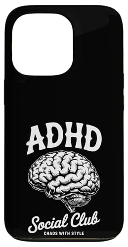 Adhd-Bewusstsein Adhd Social Club Hülle für iPhone 13 Pro Adhd-Bewusstsein Adhd Social Club Hülle für iPhone 13 Pro von Neurodiversity Neurodivergent Designs