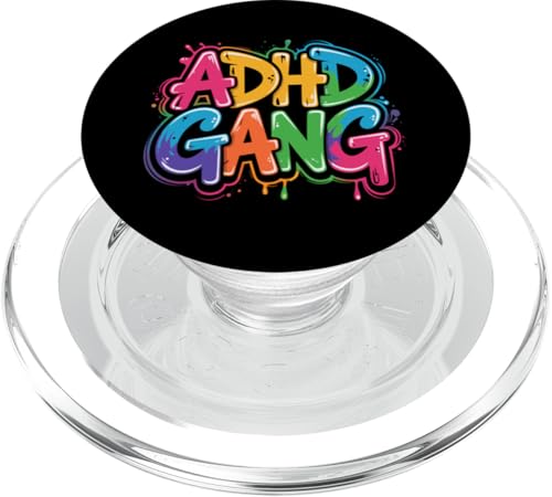 Adhd Gang Adhd Bewusstsein PopSockets PopGrip für MagSafe Adhd Gang Adhd Bewusstsein PopSockets PopGrip für MagSafe von Neurodiversity Neurodivergent Designs