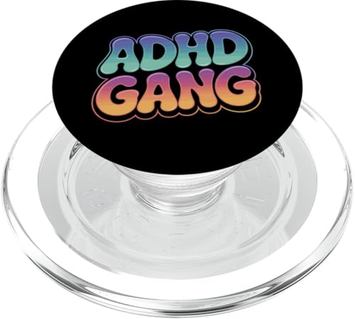 Adhd Gang Adhd Bewusstsein PopSockets PopGrip für MagSafe Adhd Gang Adhd Bewusstsein PopSockets PopGrip für MagSafe von Neurodiversity Neurodivergent Designs