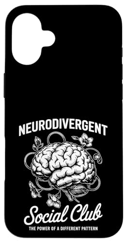 Neurodivergent Social Club Hülle für iPhone 16 Plus Neurodivergent Social Club Hülle für iPhone 16 Plus von Neurodiversity Neurodivergent Designs