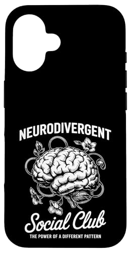 Neurodivergent Social Club Hülle für iPhone 16 Neurodivergent Social Club Hülle für iPhone 16 von Neurodiversity Neurodivergent Designs