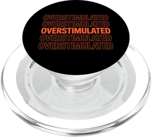 Neurodivergent überstimuliert PopSockets PopGrip für MagSafe Neurodivergent überstimuliert PopSockets PopGrip für MagSafe von Neurodiversity Neurodivergent Designs