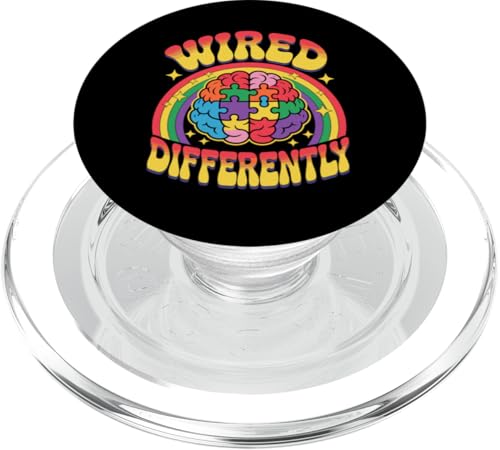 Neurodivergent verdrahtet unterschiedlich PopSockets PopGrip für MagSafe Neurodivergent verdrahtet unterschiedlich PopSockets PopGrip für MagSafe von Neurodiversity Neurodivergent Designs