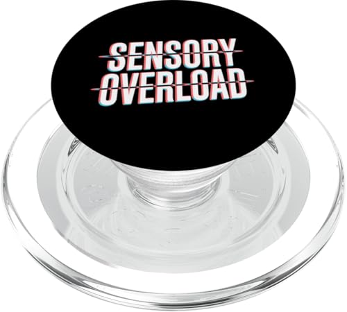 Neurodivergente sensorische Überlastung PopSockets PopGrip für MagSafe Neurodivergente sensorische Überlastung PopSockets PopGrip für MagSafe von Neurodiversity Neurodivergent Designs