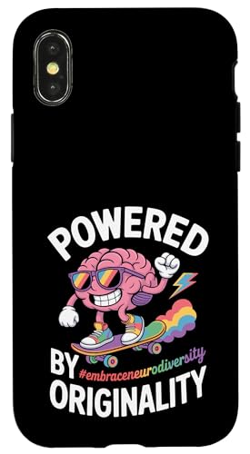 Neurodiverses Gehirn umarmen Neurodiversität Hülle für iPhone X/XS Neurodiverses Gehirn umarmen Neurodiversität Hülle für iPhone X/XS von Neurodiversity Neurodivergent Designs