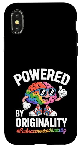 Neurodiverses Gehirn umarmen Neurodiversität Hülle für iPhone X/XS Neurodiverses Gehirn umarmen Neurodiversität Hülle für iPhone X/XS von Neurodiversity Neurodivergent Designs