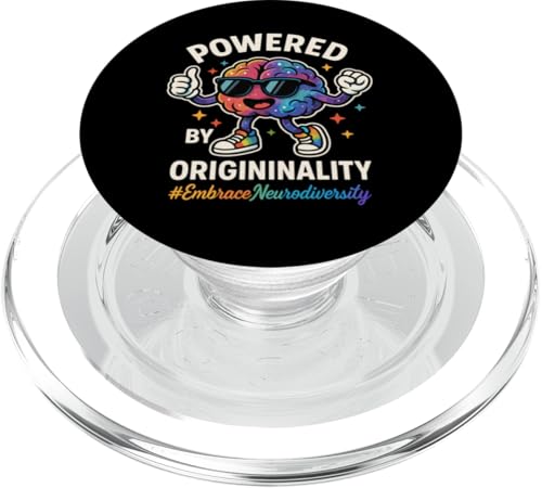 Neurodiverses Gehirn umarmen Neurodiversität PopSockets PopGrip für MagSafe von Neurodiversity Neurodivergent Designs