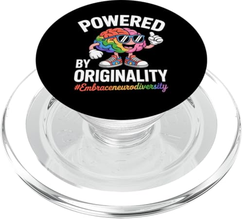 Neurodiverses Gehirn umarmen Neurodiversität PopSockets PopGrip für MagSafe von Neurodiversity Neurodivergent Designs