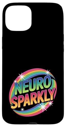 Neurosparkly Neuro Sparkly Hülle für iPhone 15 Plus von Neurodiversity Neurodivergent Designs