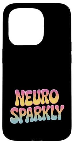 Neurosparkly Neuro Sparkly Hülle für iPhone 15 Pro von Neurodiversity Neurodivergent Designs