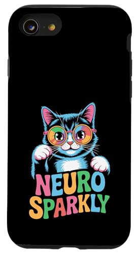 Neurosparkly Neuro Sparkly Hülle für iPhone SE (2020) / 7 / 8 von Neurodiversity Neurodivergent Designs