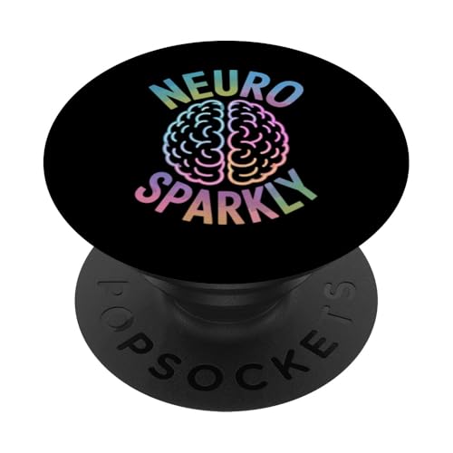 Neurosparkly Neuro Sparkly PopSockets Klebender PopGrip Neurosparkly Neuro Sparkly PopSockets Klebender PopGrip von Neurodiversity Neurodivergent Designs