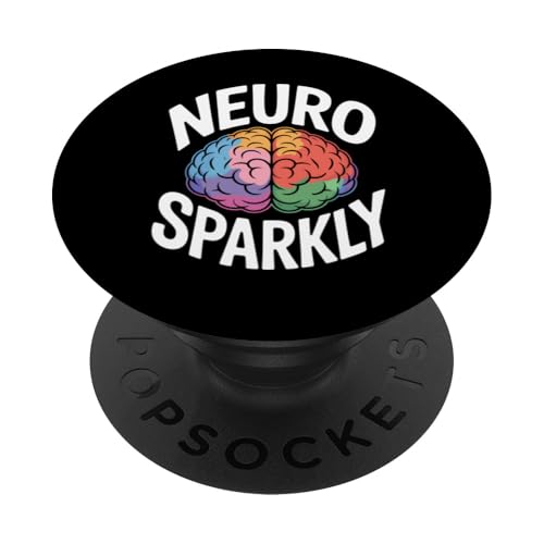 Neurosparkly Neuro Sparkly PopSockets Klebender PopGrip Neurosparkly Neuro Sparkly PopSockets Klebender PopGrip von Neurodiversity Neurodivergent Designs