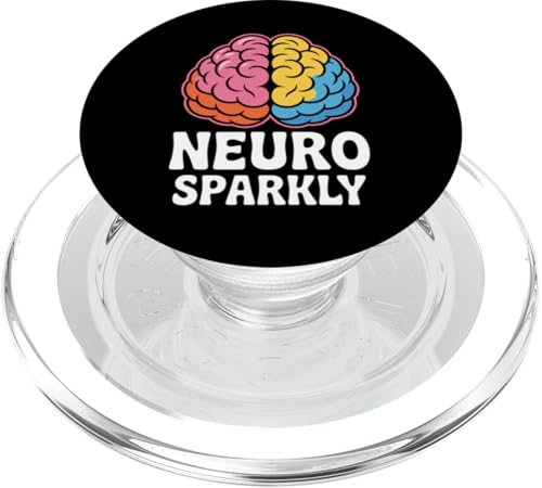 Neurosparkly Neuro Sparkly PopSockets PopGrip für MagSafe Neurosparkly Neuro Sparkly PopSockets PopGrip für MagSafe von Neurodiversity Neurodivergent Designs