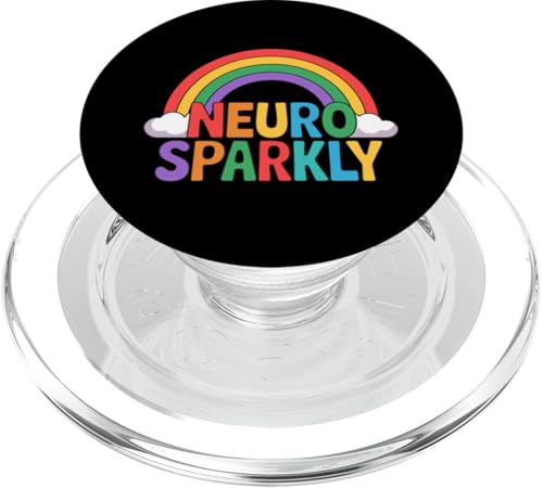 Neurosparkly Neuro Sparkly PopSockets PopGrip für MagSafe Neurosparkly Neuro Sparkly PopSockets PopGrip für MagSafe von Neurodiversity Neurodivergent Designs