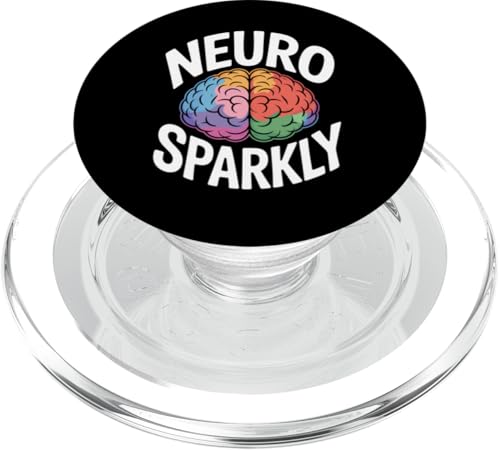 Neurosparkly Neuro Sparkly PopSockets PopGrip für MagSafe Neurosparkly Neuro Sparkly PopSockets PopGrip für MagSafe von Neurodiversity Neurodivergent Designs