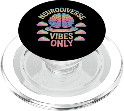 Nur Neurodiverse Vibes PopSockets PopGrip für MagSafe Nur Neurodiverse Vibes PopSockets PopGrip für MagSafe von Neurodiversity Neurodivergent Designs