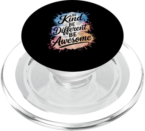 Be Kind Be Different Be Awesome PopSockets PopGrip für MagSafe Be Kind Be Different Be Awesome PopSockets PopGrip für MagSafe von Neurodiversity Pride Autism Acceptance