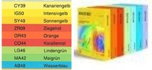 Kopierpapier 80g DIN A6 2000 Blatt, Intensivfarben, Farbe :kanariengelb von Neusiedler Mondi