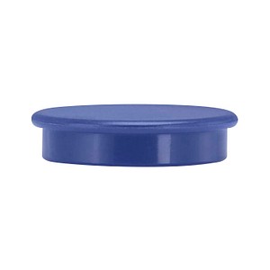 10 Magnete blau Ø 3,2 x 0,73 cm von Neutral