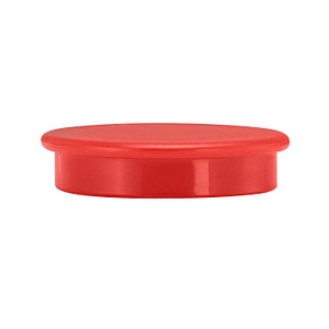 Magnete rot, Kunststoff Ø 3,8 x 1,03 cm, 10 St. von Neutral