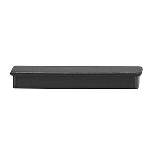 10 Magnete schwarz 2,8 x 5,5 x 0,75 cm von Neutral