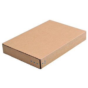 25 Wellpapp-Faltkartons PB-40 1-wellig braun 35,2 x 24,6 x 5,0 cm Außenmaß von Neutral