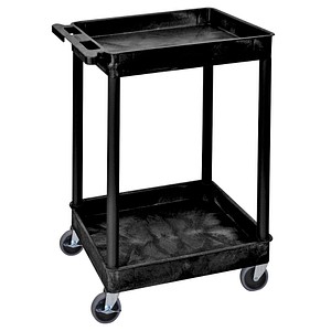 Etagenwagen schwarz 61,0 x 46,0 x 95,0 cm von Neutral