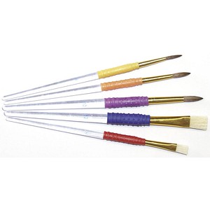 Grippy Pinsel-Set Größe 4, 6, 8,10, 12, 5-teilig Grippy Pinsel-Set Größe 4, 6, 8,10, 12, 5-teilig von Neutral