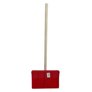 Kinder-Schneeschaufel rot von Neutral