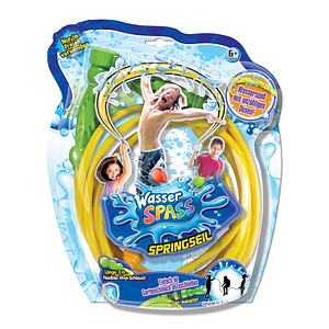 Kinder-Wassersprinkler Springseil gelb von Neutral