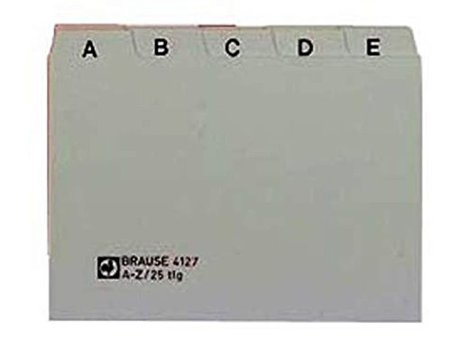 Leitregister PP - A7 quer, grau Leitregister PP - A7 quer, grau von Neutral
