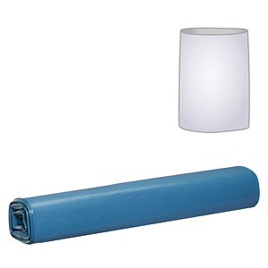 Müllbeutel 120,0 l blau 39,0 µm, 10x 25 St. von Neutral