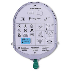 Pad-Pak-03 Ersatz-Elektroden für Defibrillator Pad-Pak-03 Ersatz-Elektroden für Defibrillator von Neutral