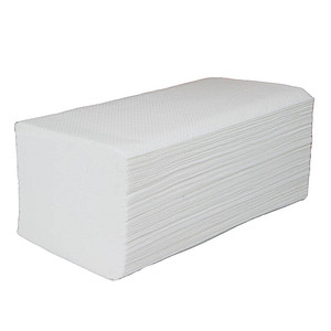 Papierhandtücher V2-3200-Z-PR Zick-Zack-Falzung 2-lagig 3.200 Tücher Papierhandtücher V2-3200-Z-PR Zick-Zack-Falzung 2-lagig 3.200 Tücher von Neutral