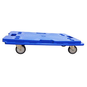 Transportroller blau 60,0 x 40,0 x 12,0 cm bis 150,0 kg von Neutral
